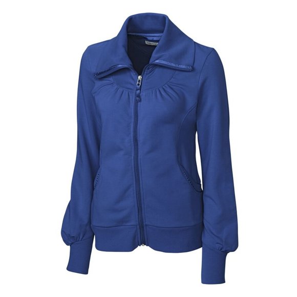 Cutter & Buck Burgundy Cutter& Buck Golf apparel Vancouver full zip model - Picture 1 of 4